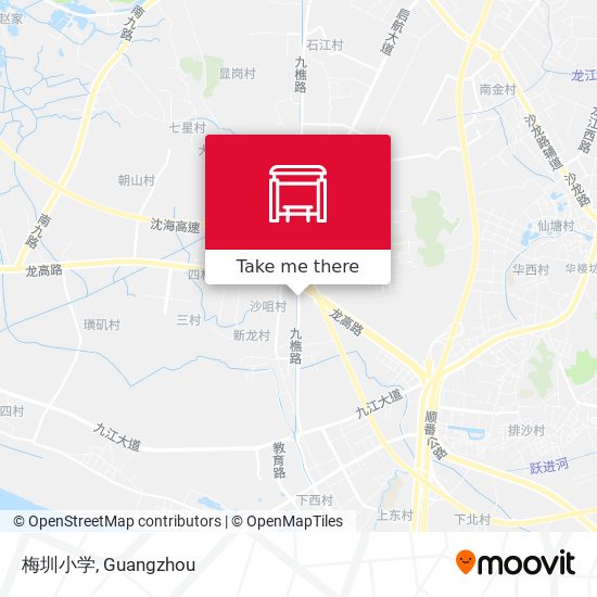 梅圳小学 map