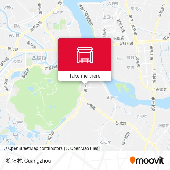 樵阳村 map