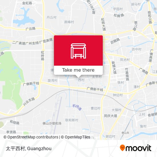 太平西村 map