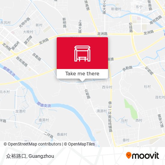 众裕路口 map