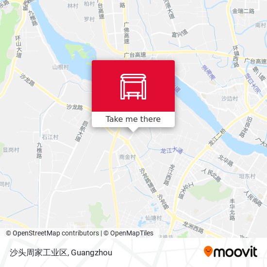 沙头周家工业区 map