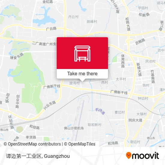 谭边第一工业区 map