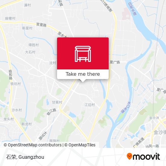 石荣 map
