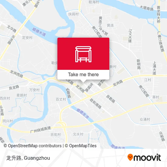 龙升路 map