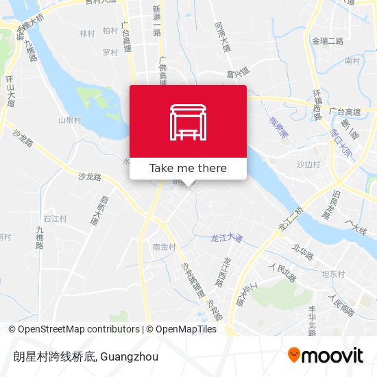 朗星村跨线桥底 map