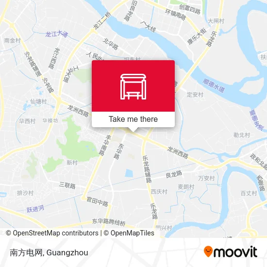 南方电网 map