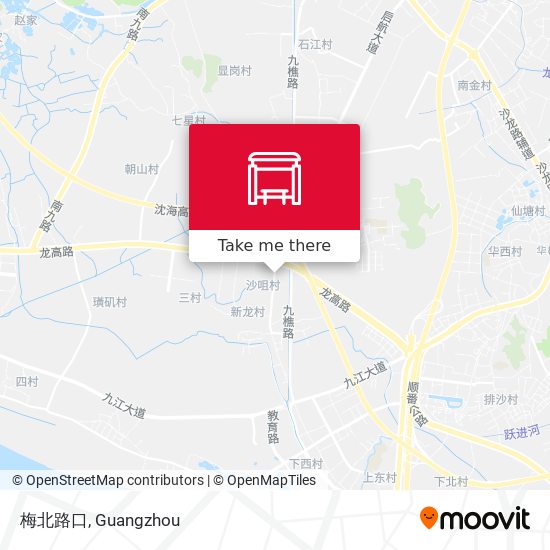 梅北路口 map