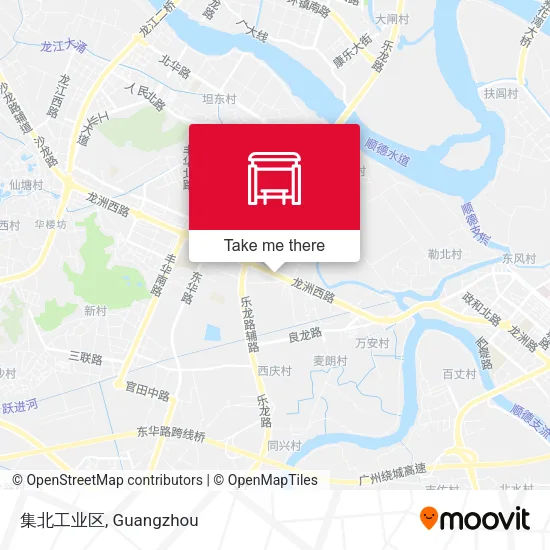 集北工业区 map