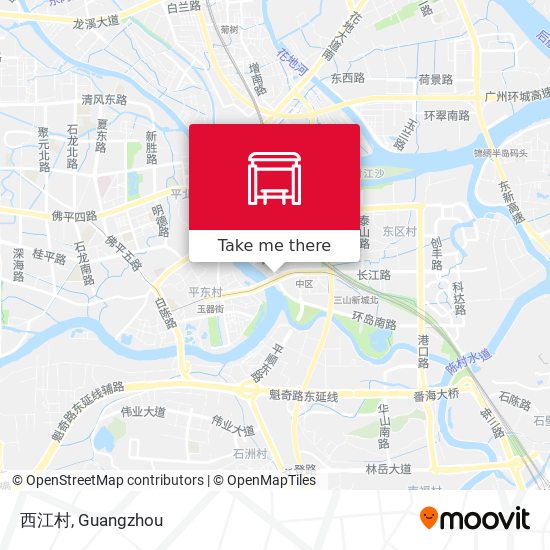 西江村 map