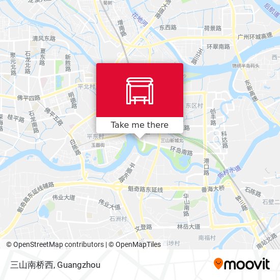 三山南桥西 map