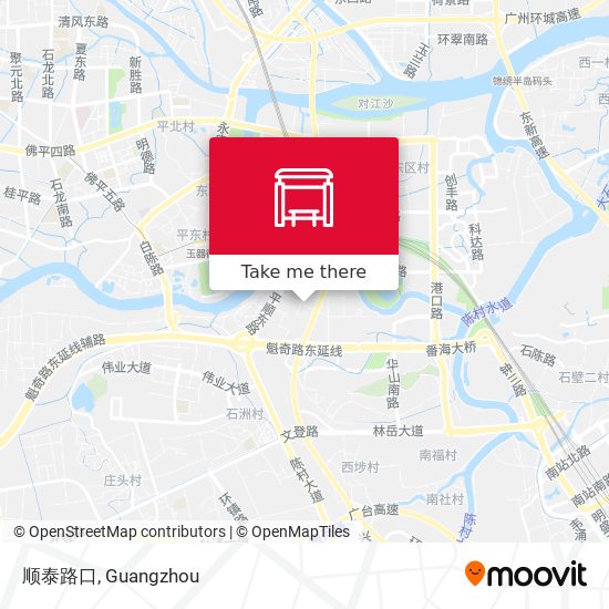 顺泰路口 map