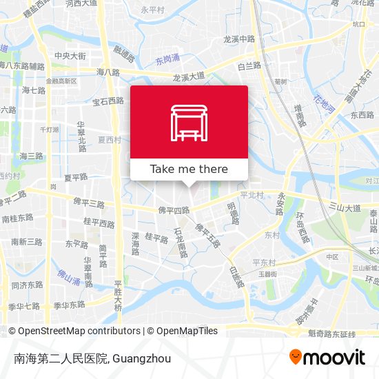 南海第二人民医院 map