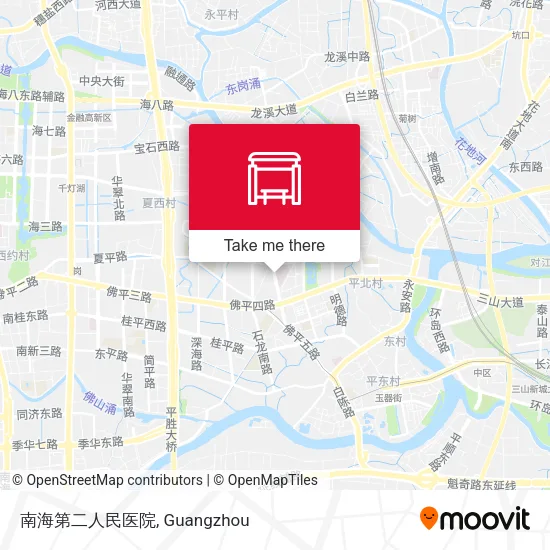 南海第二人民医院 map