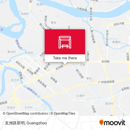 龙洲路新明 map