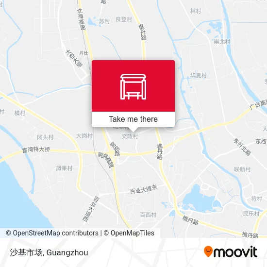 沙基市场 map