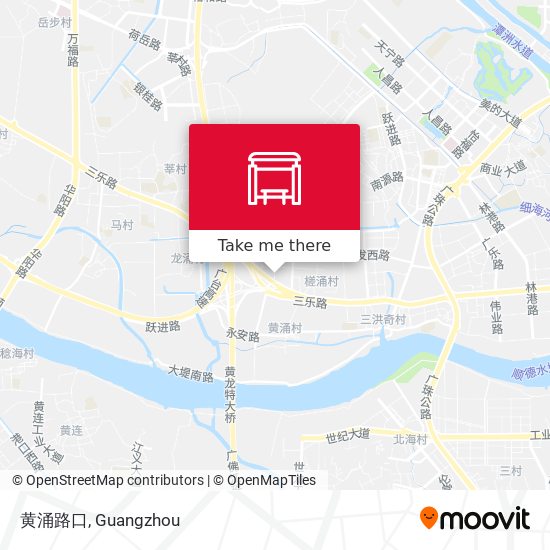 黄涌路口 map