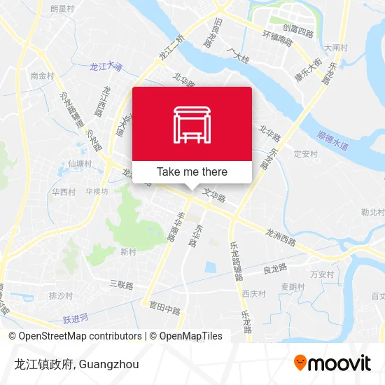 龙江镇政府 map