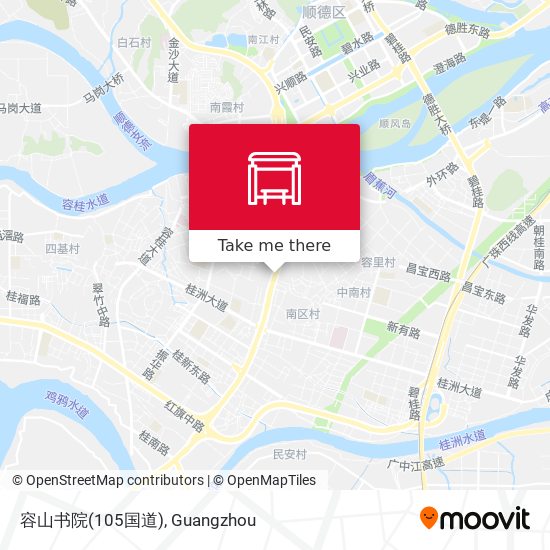 容山书院(105国道) map