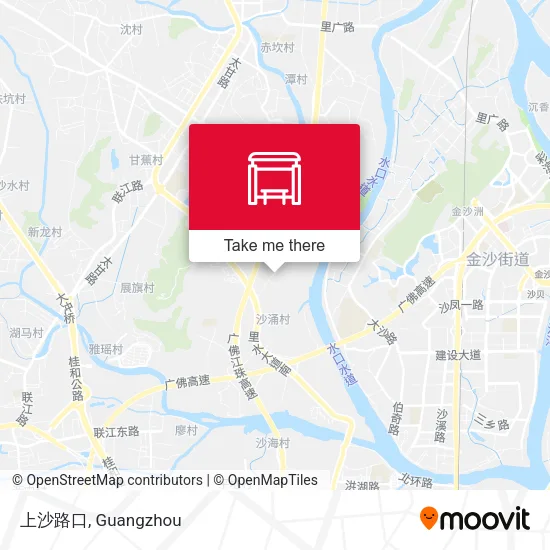 上沙路口 map