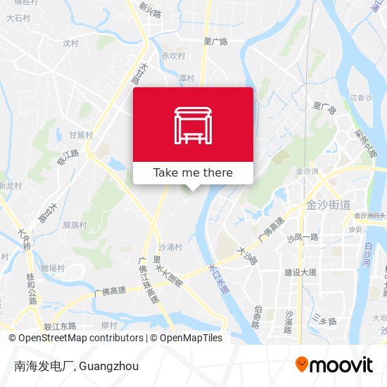 南海发电厂 map