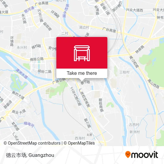 德云市场 map