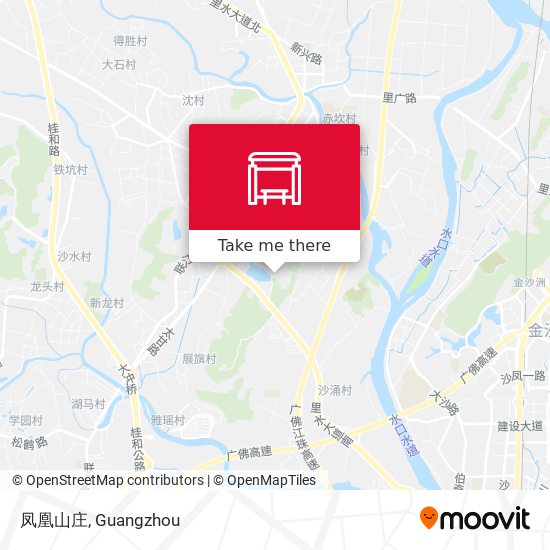 凤凰山庄 map