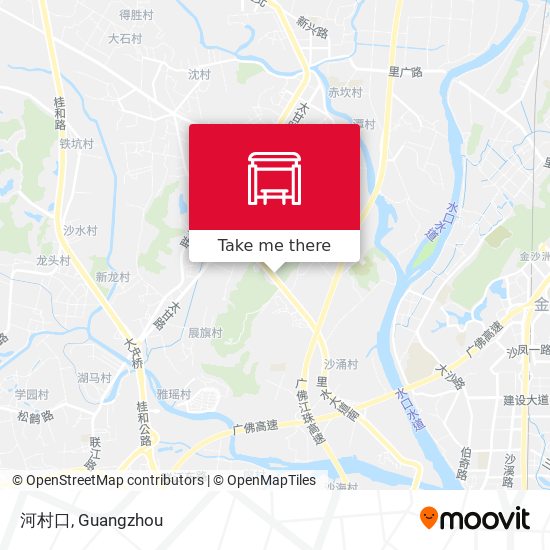 河村口 map