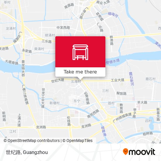 世纪路 map