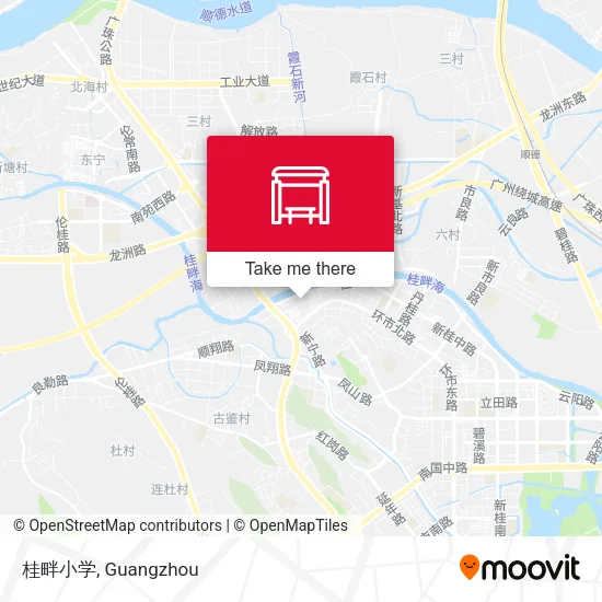 桂畔小学 map
