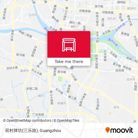 荷村牌坊(三乐路) map