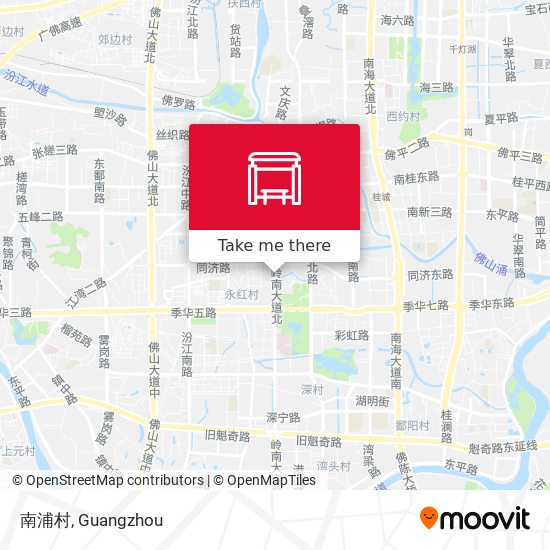 南浦村 map