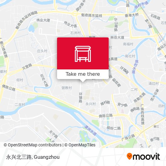 永兴北三路 map