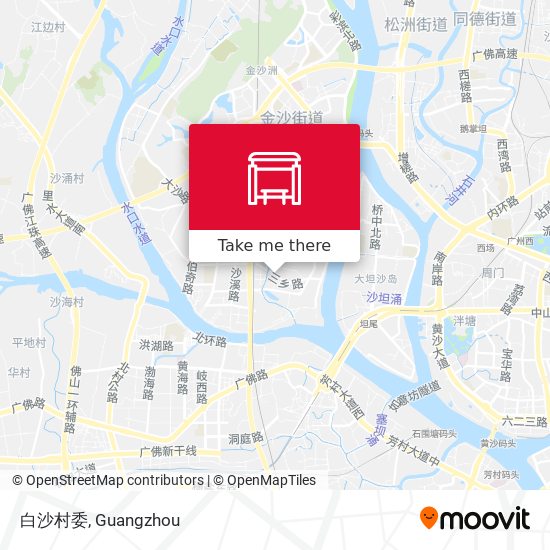 白沙村委 map