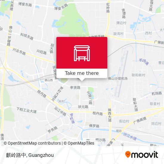麒岭路中 map