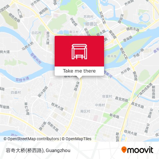 容奇大桥(桥西路) map