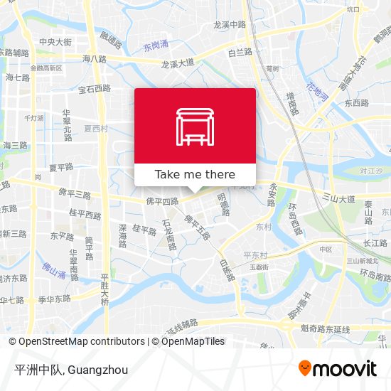 平洲中队 map