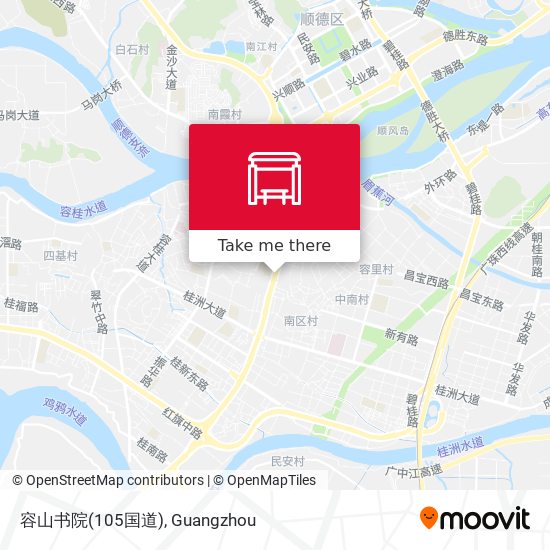 容山书院(105国道) map