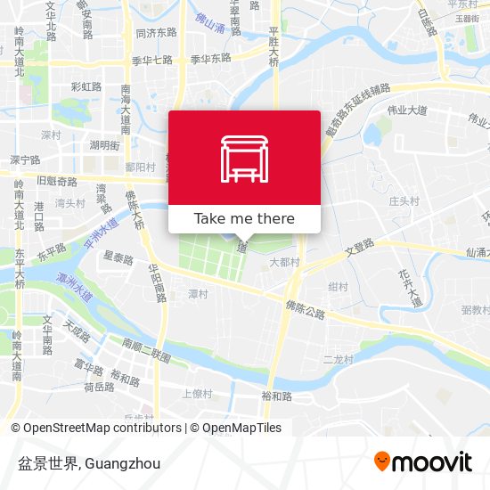 盆景世界 map