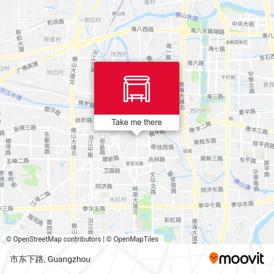 市东下路 map