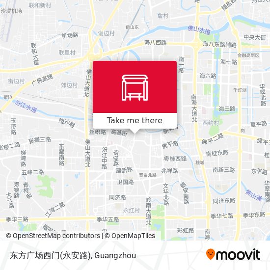 东方广场西门(永安路) map