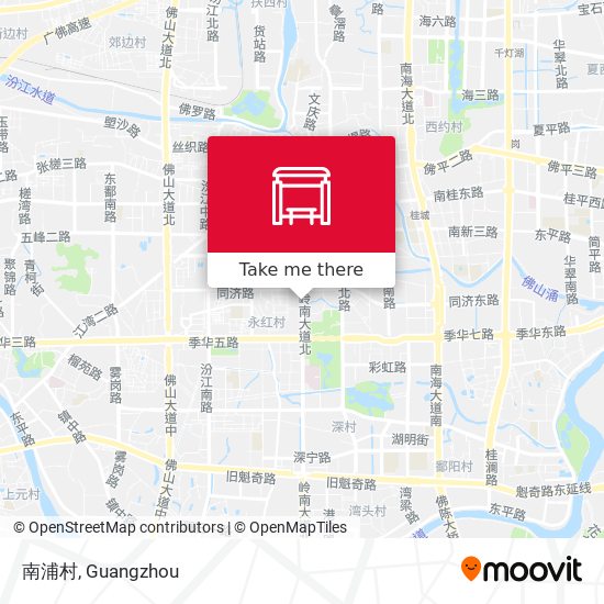 南浦村 map