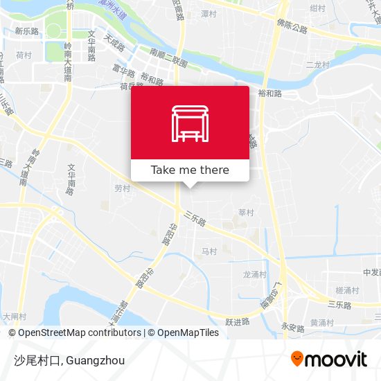 沙尾村口 map