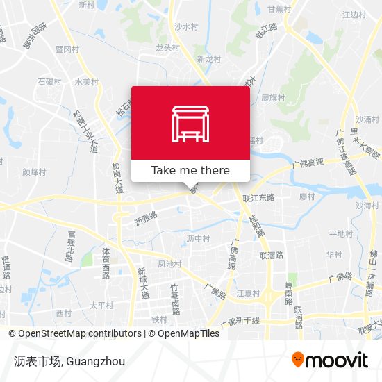 沥表市场 map