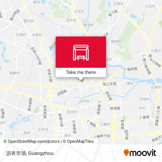沥表市场 map