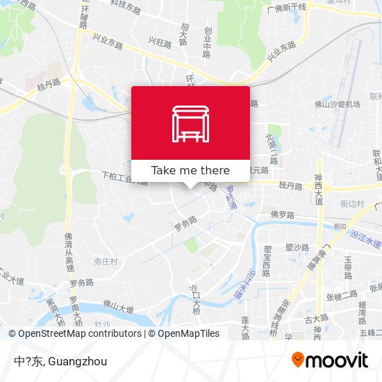 中?东 map