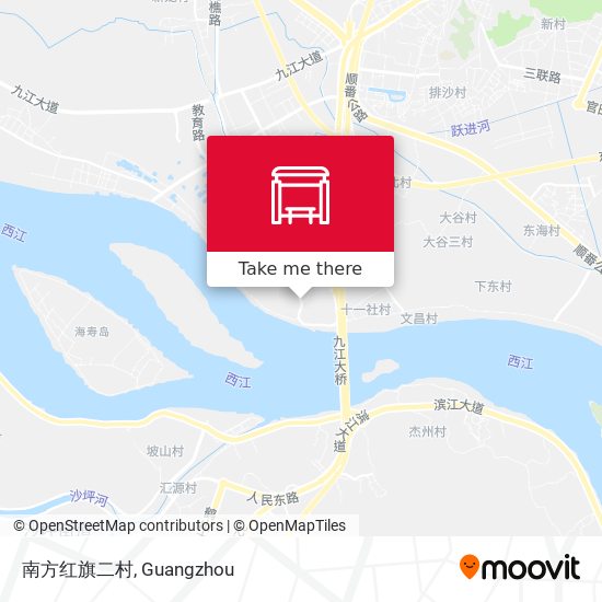 南方红旗二村 map