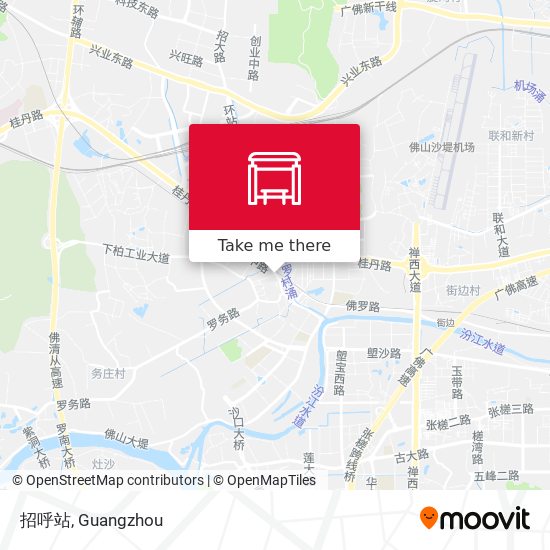 招呼站 map