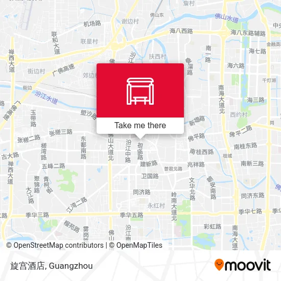 旋宫酒店 map