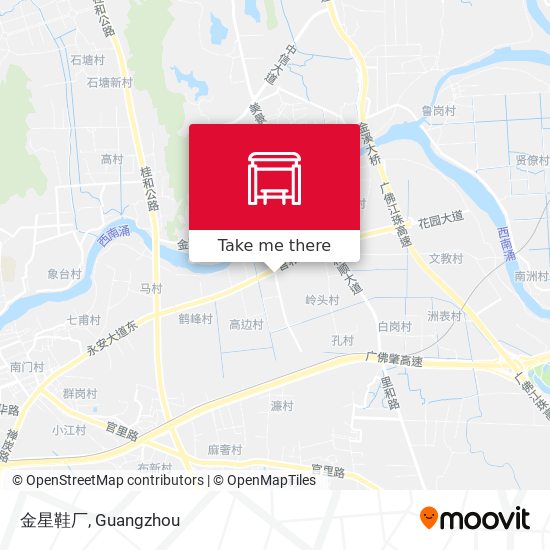金星鞋厂 map