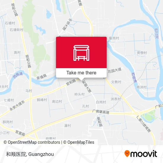和顺医院 map